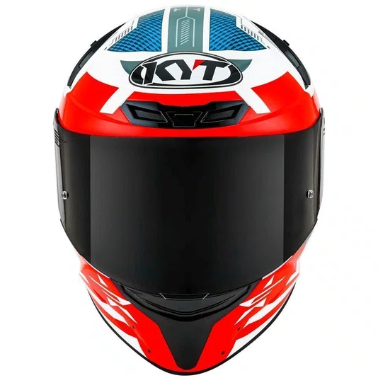 Capacete KYT TT Course Fuselage Red