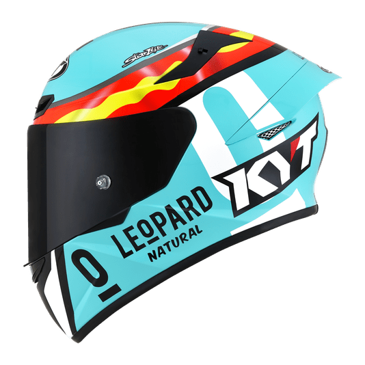 Capacete KYT TT Course Jaume Masia Leopard