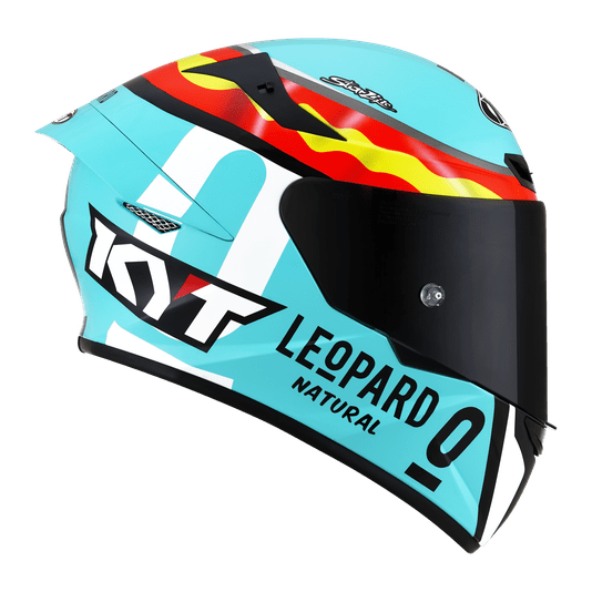 Capacete KYT TT Course Jaume Masia Leopard