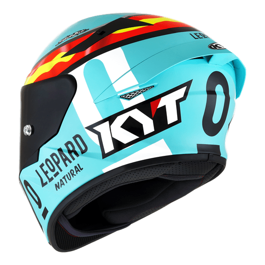 Capacete KYT TT Course Jaume Masia Leopard