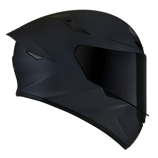 Capacete KYT TT Course Plain Matt Black