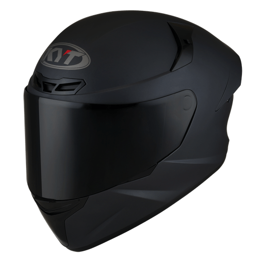 Capacete KYT TT Course Plain Matt Black
