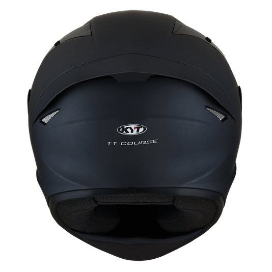Capacete KYT TT Course Plain Matt Black