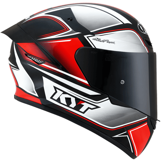 Capacete KYT TT Course Tourist Red Fluor