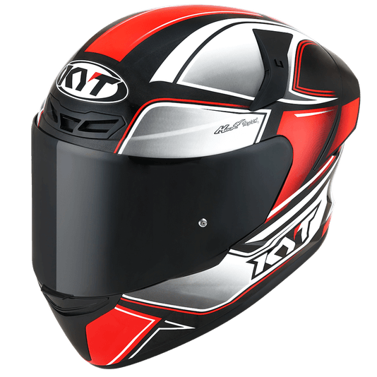 Capacete KYT TT Course Tourist Red Fluor