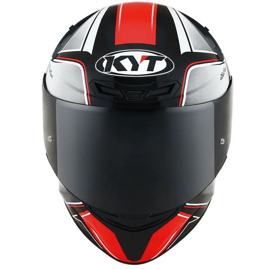 Capacete KYT TT Course Tourist Red Fluor