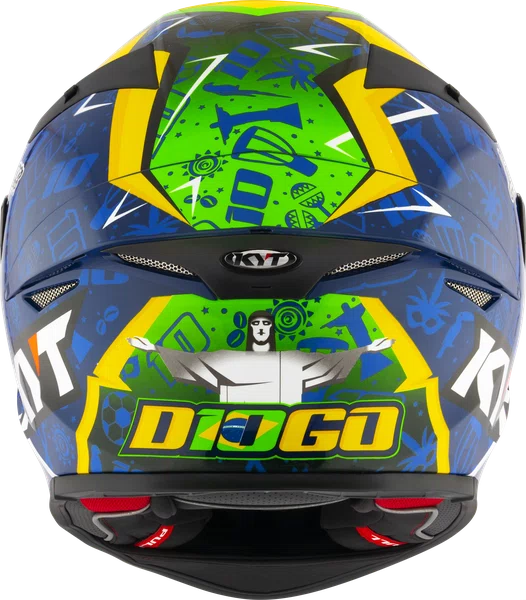 Capacete KYT TT Revo Diogo Nogueira