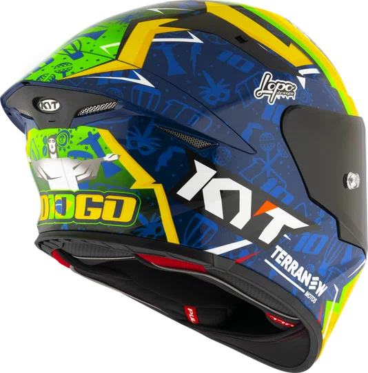 Capacete KYT TT Revo Diogo Nogueira