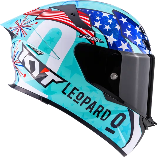 Capacete KYT TT Revo Leopard Americas