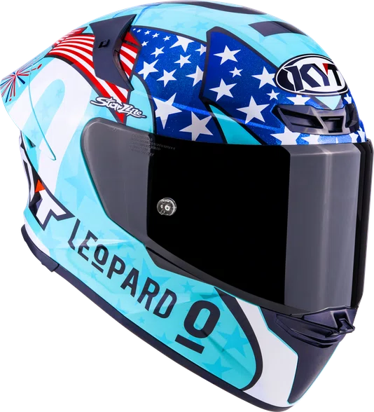 Capacete KYT TT Revo Leopard Americas