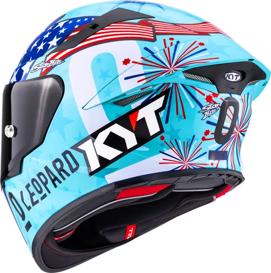 Capacete KYT TT Revo Leopard Americas