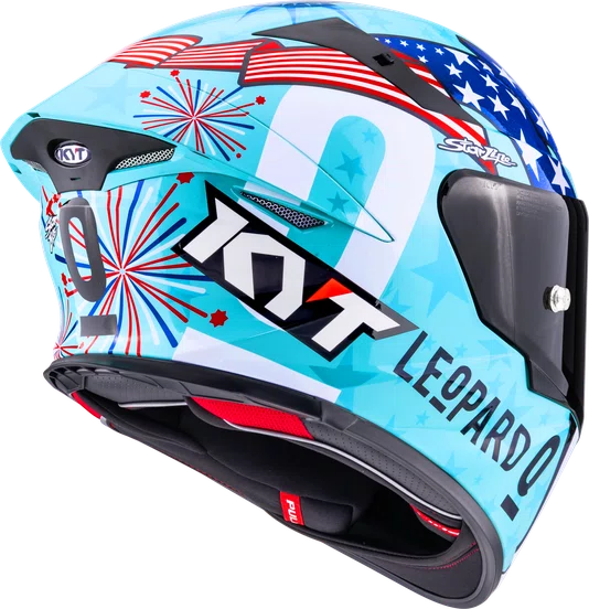 Capacete KYT TT Revo Leopard Americas