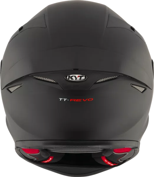 Capacete KYT TT Revo Plain Matt Black Fosco