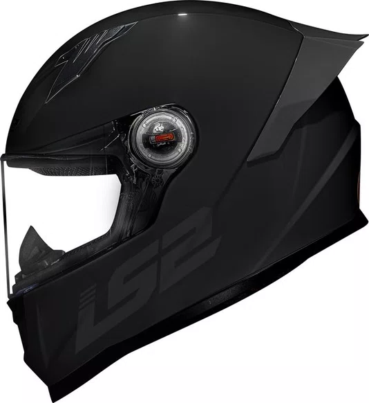 Capacete LS2 Classic FF358 S Monocolos Preto Brilho