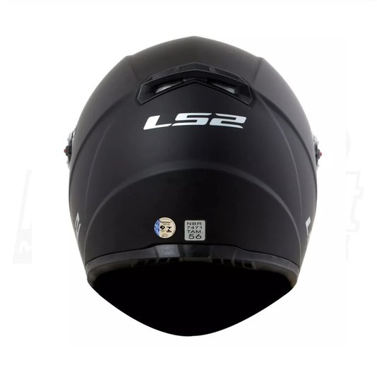 Capacete LS2 FF358 Monocolor Matte Black (Fosco)