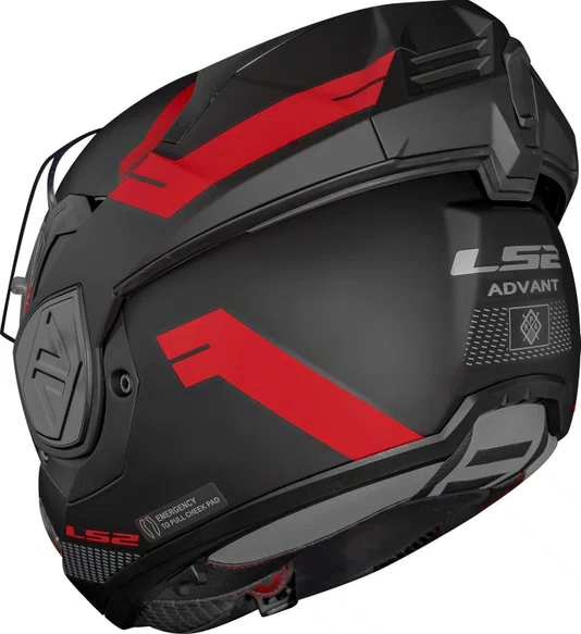 Capacete LS2 FF906 Advant Bend Fosco Escamoteável
