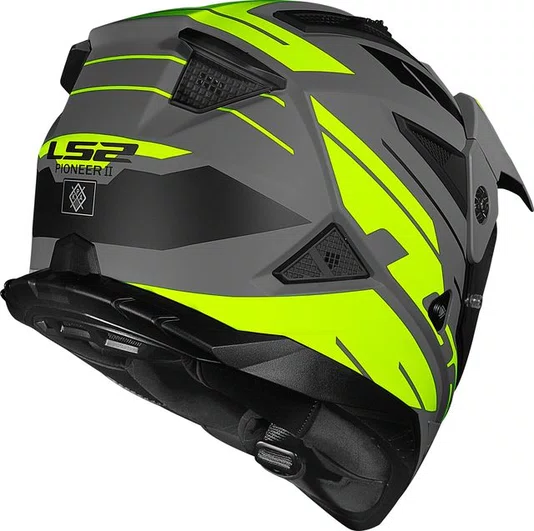 Capacete LS2 Pionner II MX702 Namib Fosco