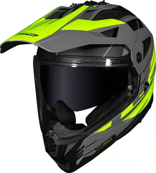Capacete LS2 Pionner II MX702 Namib Fosco