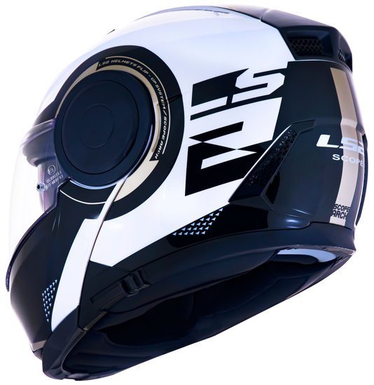 Capacete LS2 Scope FF902 Arch White/Titanium
