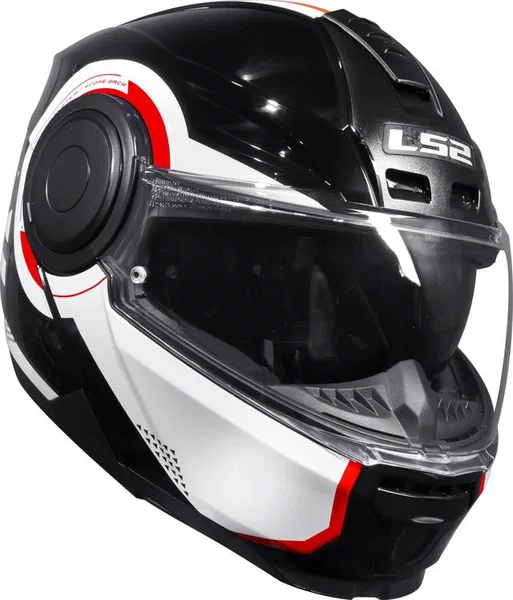 Capacete LS2 Scope FF902 Arcxh Blk/Wht/Red