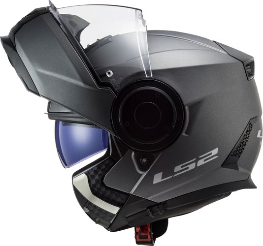 Capacete LS2 Scope FF902 Escamoteável Matte Titanium