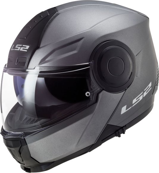 Capacete LS2 Scope FF902 Escamoteável Matte Titanium