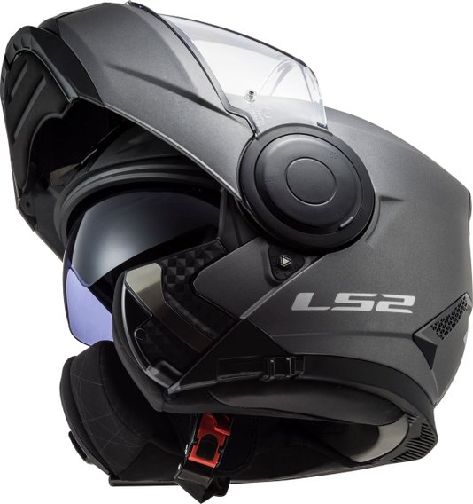 Capacete LS2 Scope FF902 Escamoteável Matte Titanium