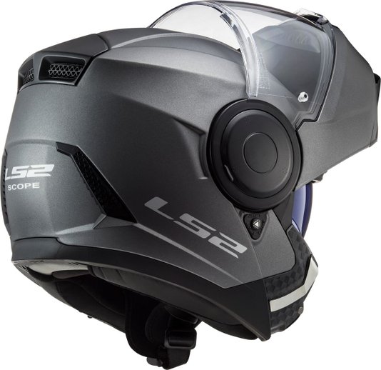 Capacete LS2 Scope FF902 Escamoteável Matte Titanium