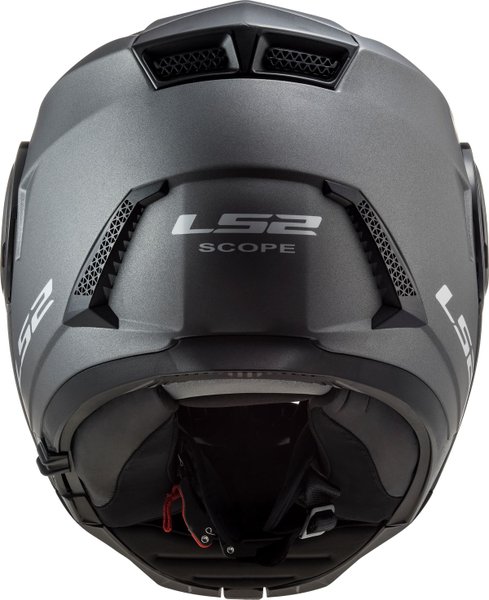 Capacete LS2 Scope FF902 Escamoteável Matte Titanium