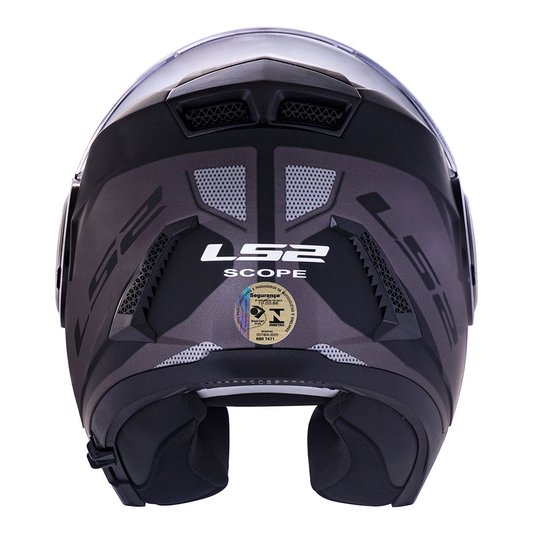 Capacete LS2 Scope FF902 Mask BLK/Titanium