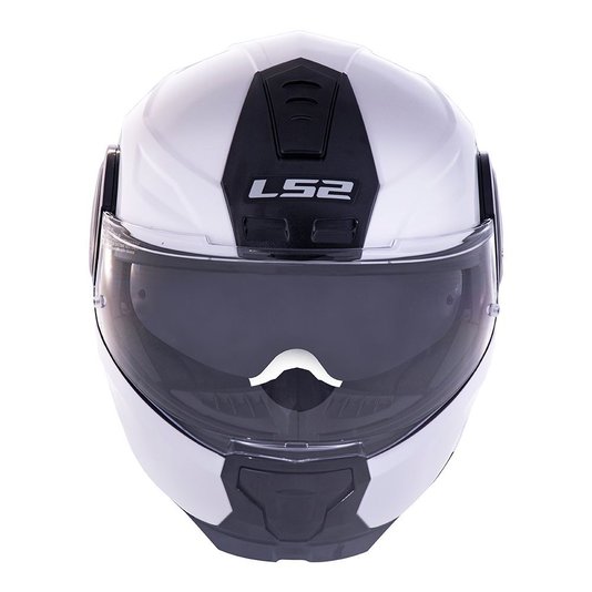 Capacete LS2 Scope FF902 Escamoteável Monocolor White
