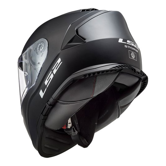Capacete LS2 Storm FF800 Monocolor Preto Fosco