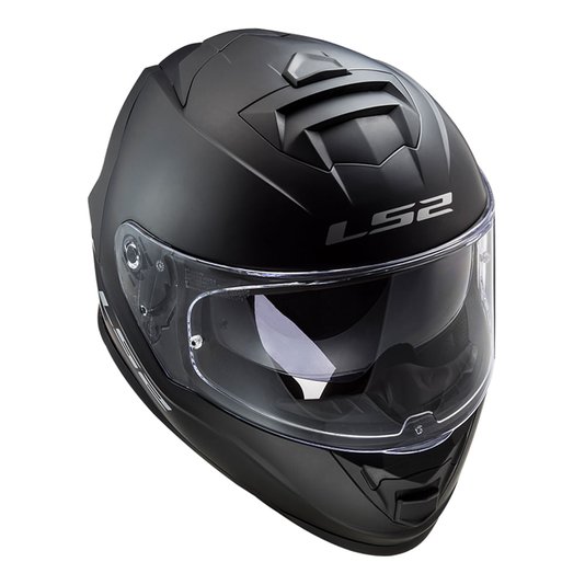 Capacete LS2 Storm FF800 Monocolor Preto Fosco