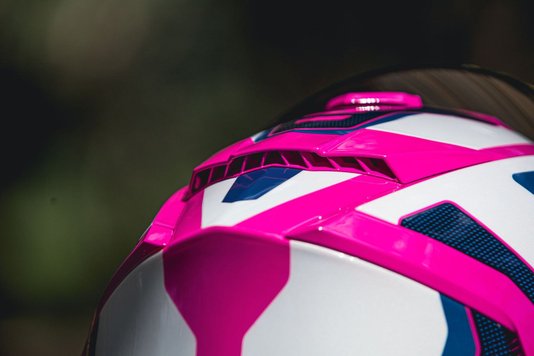 Capacete LS2 Storm FF800 Techy Wht/Pink
