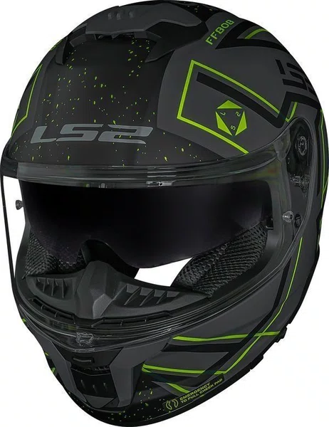 Capacete LS2 Stream II FF808 Maze Grey/Blk