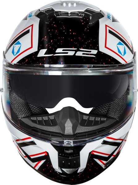 Capacete LS2 Stream II FF808 Maze Wht/Blk
