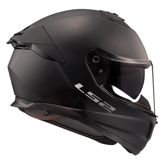 Capacete LS2 Stream II FF808 Monocolor Preto Fosco