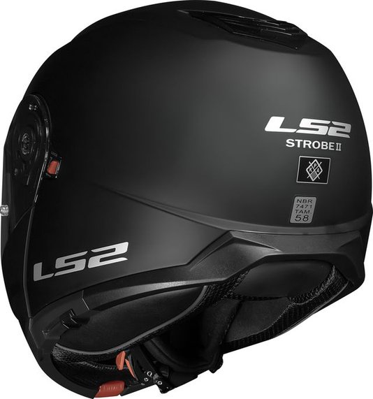 Capacete LS2 Strobe II FF908 Escamoteável Monocolor