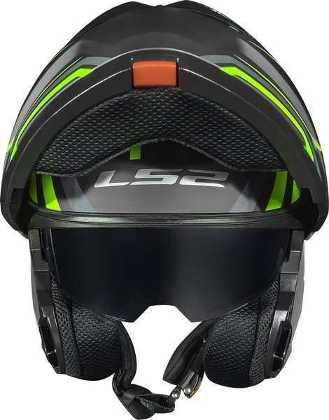 Capacete LS2 Strobe II FF908 Escamoteável Phantom Titanium