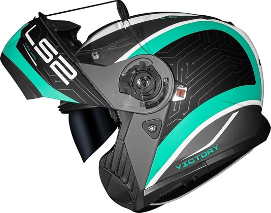 Capacete LS2 Strobe II FF908 Escamoteável Victory
