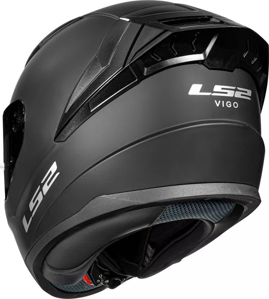 Capacete LS2 Vigo FF810 Monocolor Preto Fosco