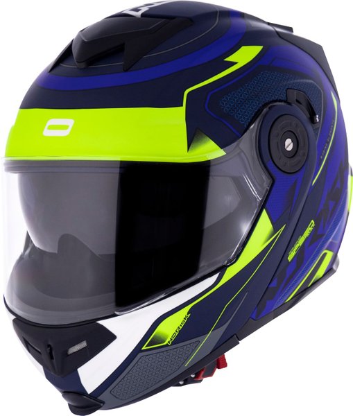 Capacete Norisk FF345 Speedmax Fosco Blue/HV Yellow