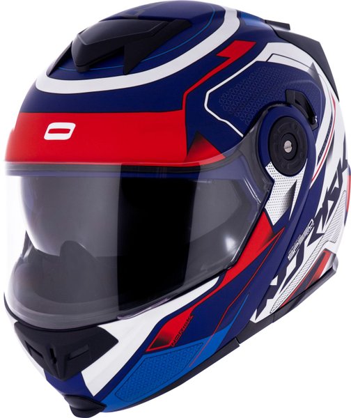 Capacete Norisk FF345 Speedmax Fosco Blue/Wht/Red