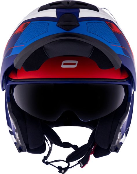 Capacete Norisk FF345 Speedmax Fosco Blue/Wht/Red