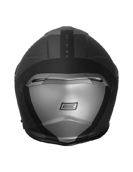 Capacete Origine Palio 2.0 Aberto Hyper Preto/Cinza Fosco