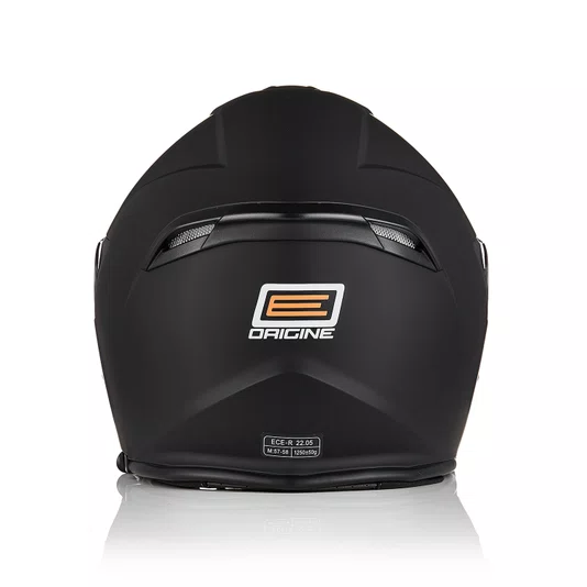 Capacete Origine Palio 2.0 Aberto Solid Preto Fosco