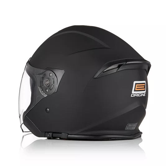 Capacete Origine Palio 2.0 Aberto Solid Preto Fosco