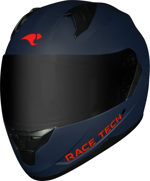 Capacete Race Tech Sector Monocolor Azul Fosco