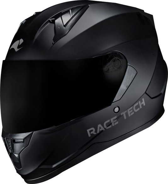 Capacete Race Tech Sector Monocolor Preto Fosco