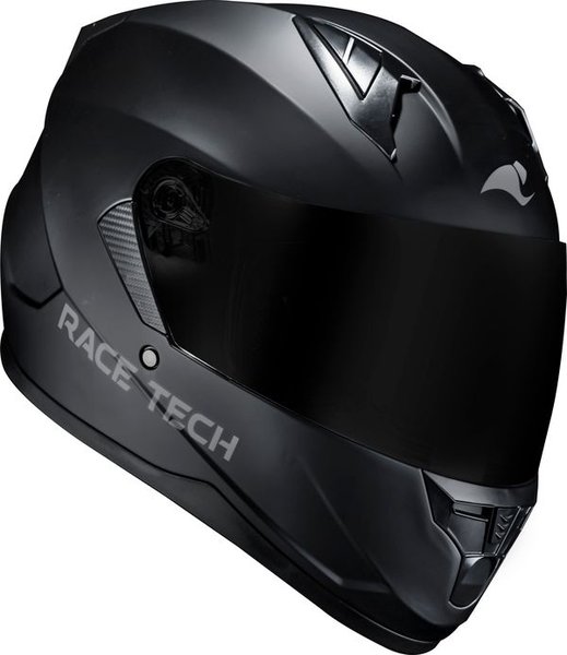 Capacete Race Tech Sector Monocolor Preto Fosco